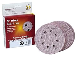 Sungold Abrasives 024202 5" By 8 Hole 800 Grit