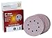 Sungold Abrasives 024196 5" By 8 Hole 600 Grit Premium Plus C Weight Paper Hook And Loop Sanding Discs, 25-Pack primary