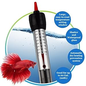 PetNewlife Betta Heater per Serbatoi Piccoli (1.5 Gal.) - Riscaldatore per Acquario Completamente sommergibile - immagine 4