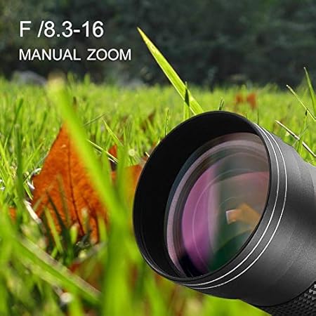 Teleobjetivo 420-800mm f / 8.3-16 para cámara réflex Digital con ...