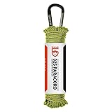 GEAR AID 325 Paracord and Carabiner, Utility Cord