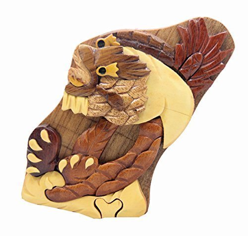 handcrafted wooden animals