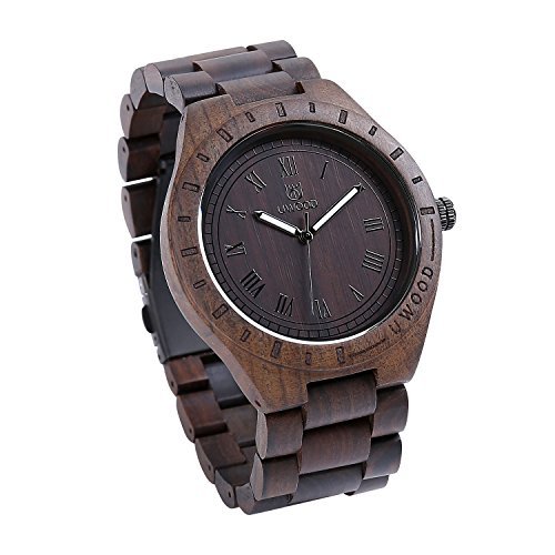 wooden wrist watch