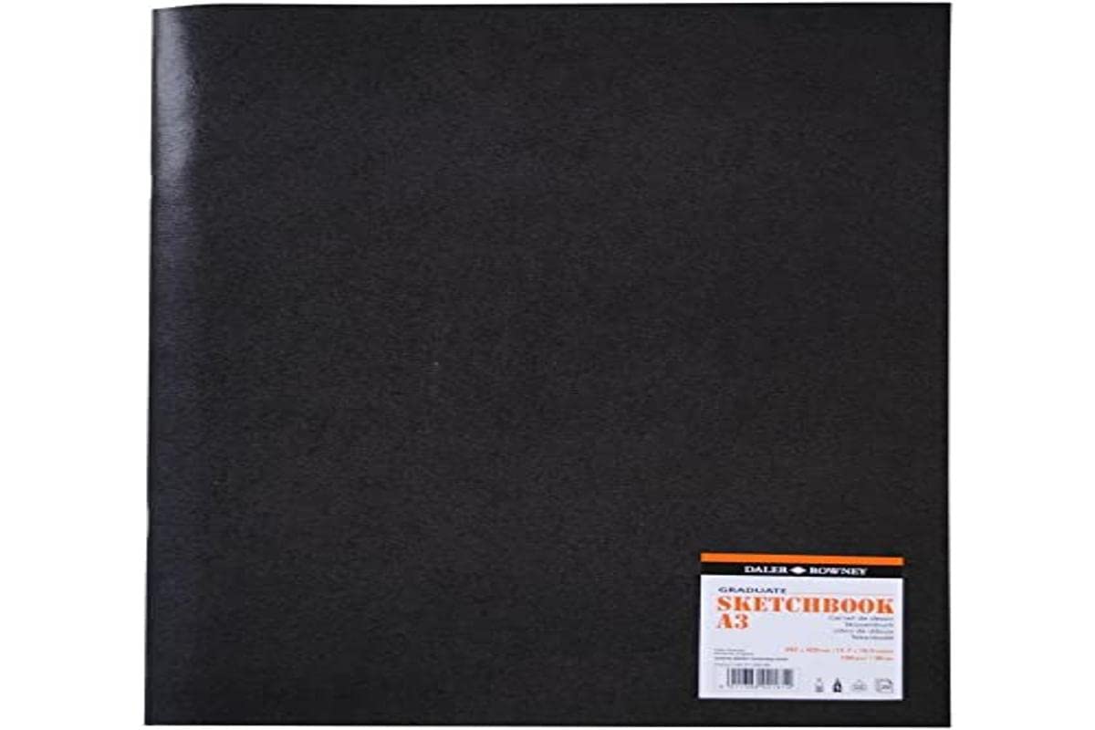 Daler-Rowney Graduate Stapled Matt Soft Cover A3, 140gsm 20 Sheets, Student Artists