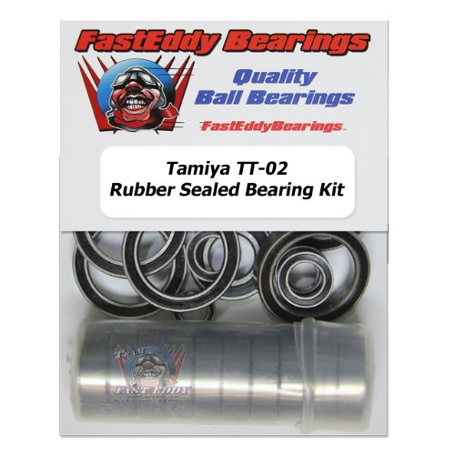 Tamiya TT-02 Chassis Rubber Sealed Bearing Kit