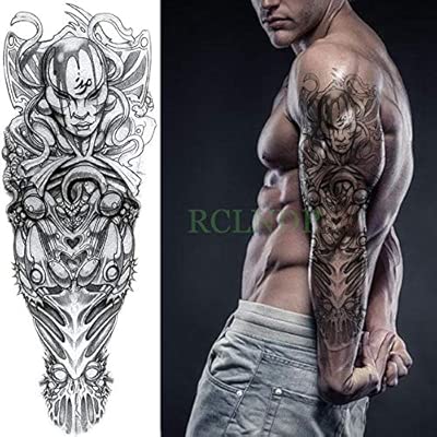 Handaxian 3pcs Autocollant De Tatouage Imperméable Bras De