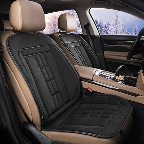 PER Universal Car Seat Heating Pad Cushion Waterproof Vehicle Seat Heater Adjustable Temperature With 12VCigarette Lighter Plug - Thumbnail 2
