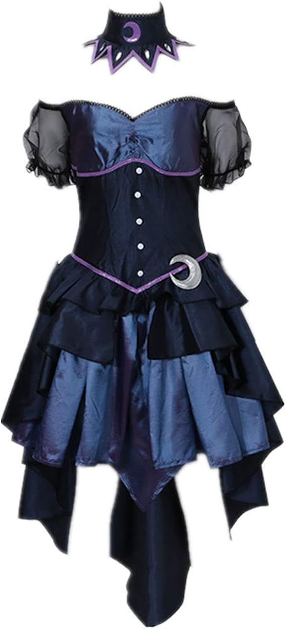 Woona Princess Luna Cosplay Costume Uniform Suit Game Halloween Carnival Performance