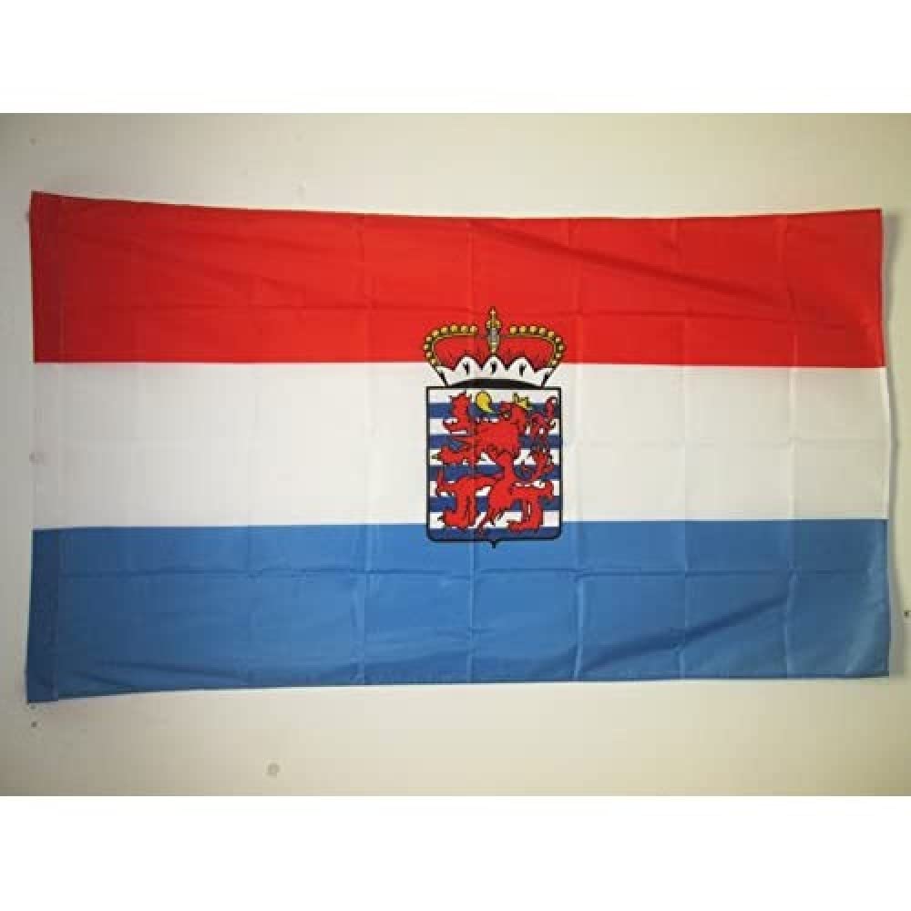 AZ FLAG - Province of Luxembourg Flag - 3x5 Ft - Luxemburg Banner with Sleeve - 100% Polyester - Fade Resistant - Vivid Colors - 3' x 5' Feet - 150x90 Cm