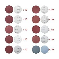 3 inch Hook & Loop Sanding Discs, DeSS Aluminium