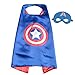 Supreal Supply Company Superhero Dress up Costumes Kids Cartoon Capes Set with Masks for Party Boys Birthday 4PCS with a Bag (BoysCostumes4PCS-Bag)
