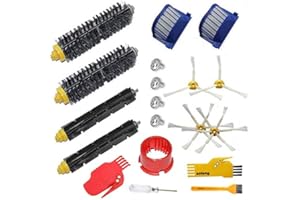 Accessory Kit for Irobot Roomba 600 Series Robot Vacuum Cleaner Replacement Parts 529 585 595 600 610 620 630 650 660 670 Pac