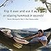 Sunyear Camping Hammock, Portable Single & Double Hammock with Net, 2 Person Hammock Tent with 2 * 10ft Straps, Best for Outdoor Hiking Survival Travel