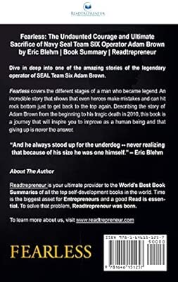 Summary Of Fearless The Undaunted Courage And Ultimate Sacrifice