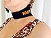 Neck Wrap by NMT ~ Pain Relief for Women and Men, Sleep Apnea, Arthritis, Migraine, Headache, Health, Swelling, Stiff ~ Portable Black Brace ~ New Flexible Cervical Support Collar ~ Physical Therapy