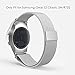 Gear S2 Classic / Gear Sport Watch Band, MoKo Milanese Loop Stainless Steel Mesh Strap for Samsung Gear S2 Classic SM-R732 & SM-R735 / Gear Sport SM-R600 (NOT FOR S2 SM-R720, SM-R730), SILVER