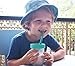 Kids 8oz Glass Mason Jar Drinking Cups with Straw Lids + Leak Proof Regular Lids + Silicone Straws + Cleaning Brush - No Rust, Less Spills for Toddlers & Kids + Food Storage (4 Pack)