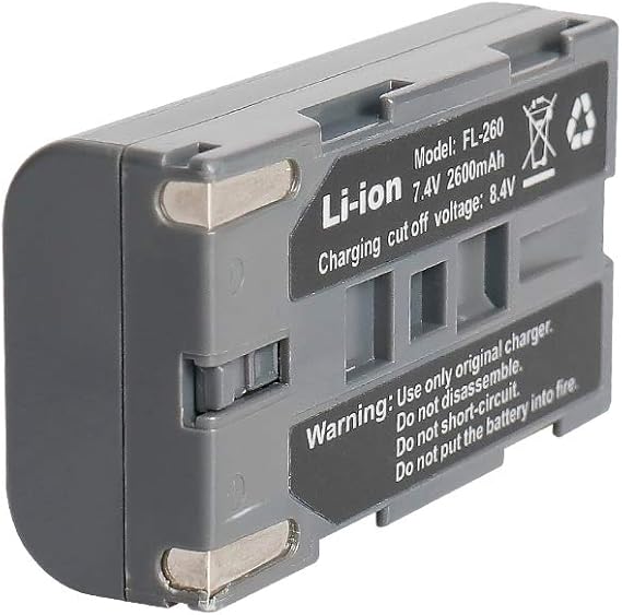 1Pack Huepar 6SLB26 Lithiumion Battery Replacement 7.4V 2600mAh