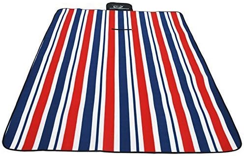 Waterproof 60" x 78" Outdoor Picnic Mat Foldable Beach Mat Camping Mat Baby Climb Plaid Blanket Rug Outdoor camping picnic mat moisture-proof crawling mat thick Tent pad