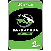 Seagate BarraCuda 2TB Internal Hard Drive HDD – 3.5 Inch SATA 6Gb/s 7200 RPM 256MB Cache – Frustration Free Packaging (ST2000