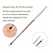 IBEET Blackhead Remover Kit,Comedone Extractor Tool,Anti-microbial Double-side,Treatment for Blemish, Whitehead Popping, Zit Removing for Risk Free Nose,Rose Gold, 4 PCS