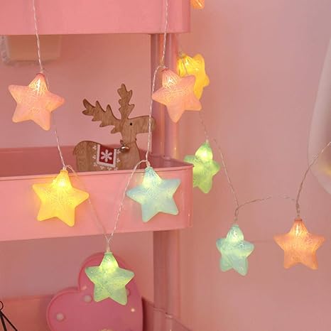 Guirlande De Jardin Extérieur Clignotant Fille Cœur Chambre