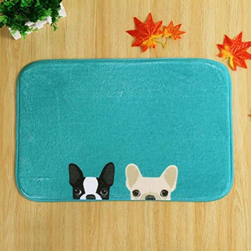 Area Rug,GOODCULLER Colorful Door Kitchen Carpets Memory Foam Bathroom Absorbent Non-slip Mat Floor Mats Rugs Carpet Home Decor (dog)