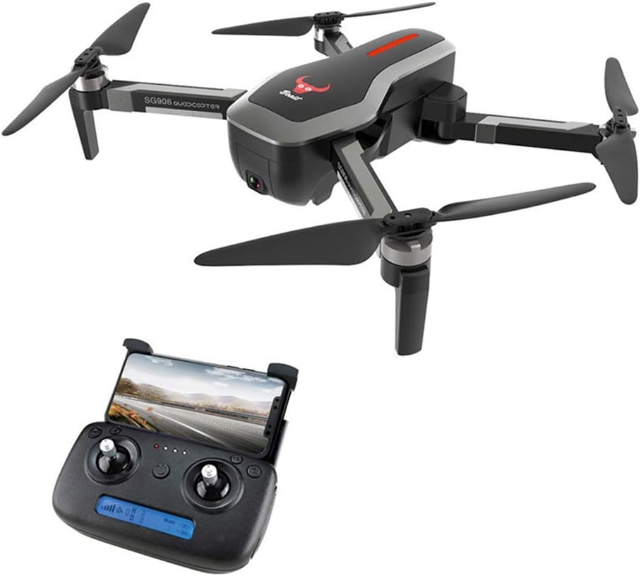 Drone Beast SG906 GPS 5G WiFi FPV 4K Ultra HD Camera Brushless Foldable RC Drone [Ship from USA Directly ] (Black - Ship from USA)