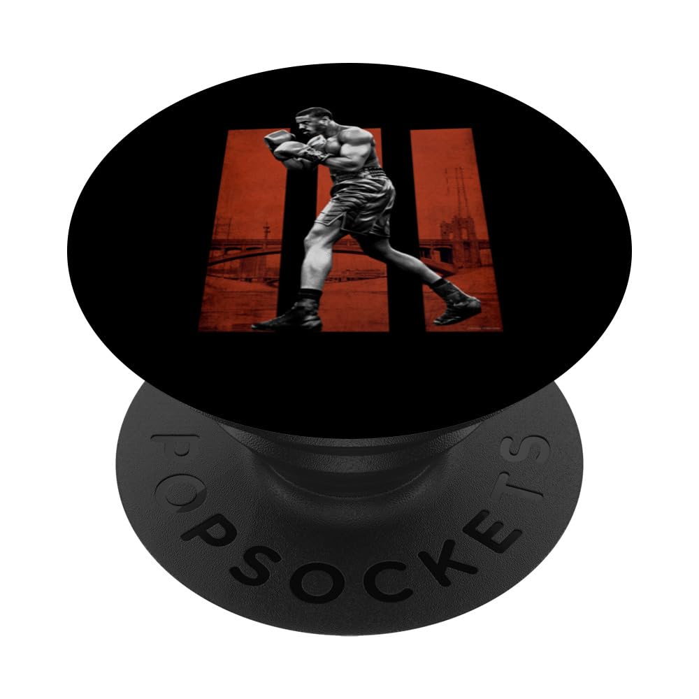 Adonis Creed pose faced left on III red PopSockets Adhesive PopGrip