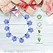 Frozen Snowflake Light-up Necklace Blue