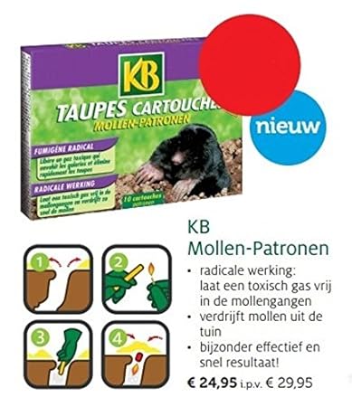 Confezione Di 10 Cartucce Anti Talpa Amazonit Fai Da Te