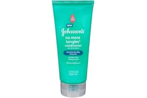 JOHNSON'S No More Tangles Conditioner, 6.7 Fl Oz (Pack of 3)