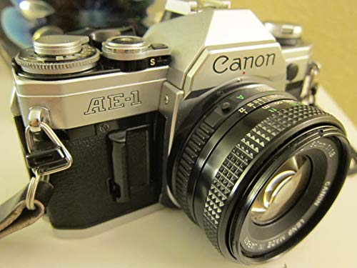 Canon AE-1 35mm Film Camera w/ 50mm 1:1.8 Lens