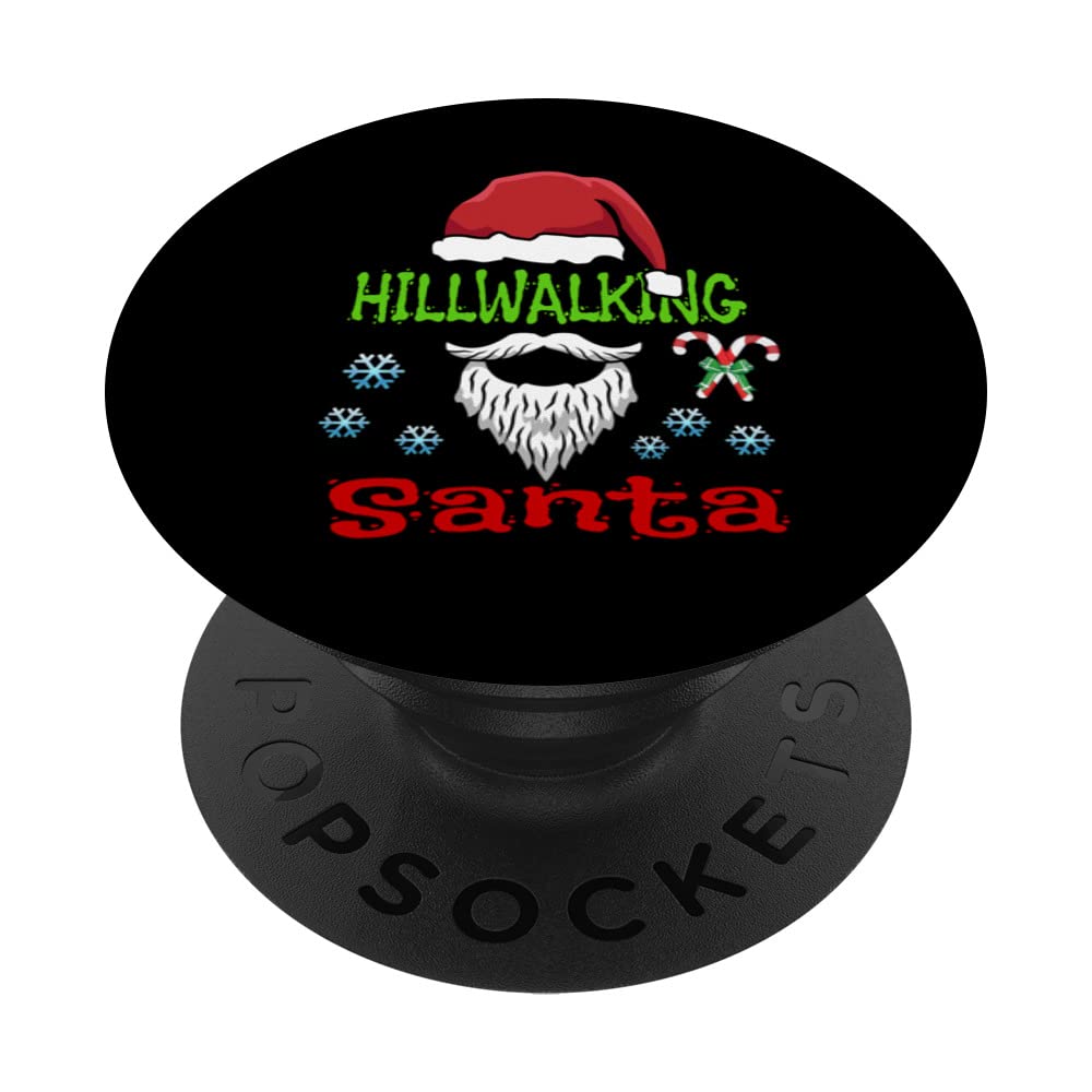 Hillwalkers Lazy Christmas Costume / Be a Hillwalking Santa! PopSockets Swappable PopGrip