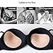 Silicone Adhesive Bra Pads Inserts,Push Up Sticky Bra Pad Breast Enhancer (1 Pair) by Elicico