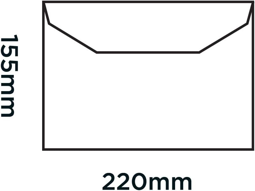 Blake Purely Everyday C5 BRE 155 x 220 mm 90 gsm Mailer Gummed Envelopes (2800) White - Pack of 500 - Image 3