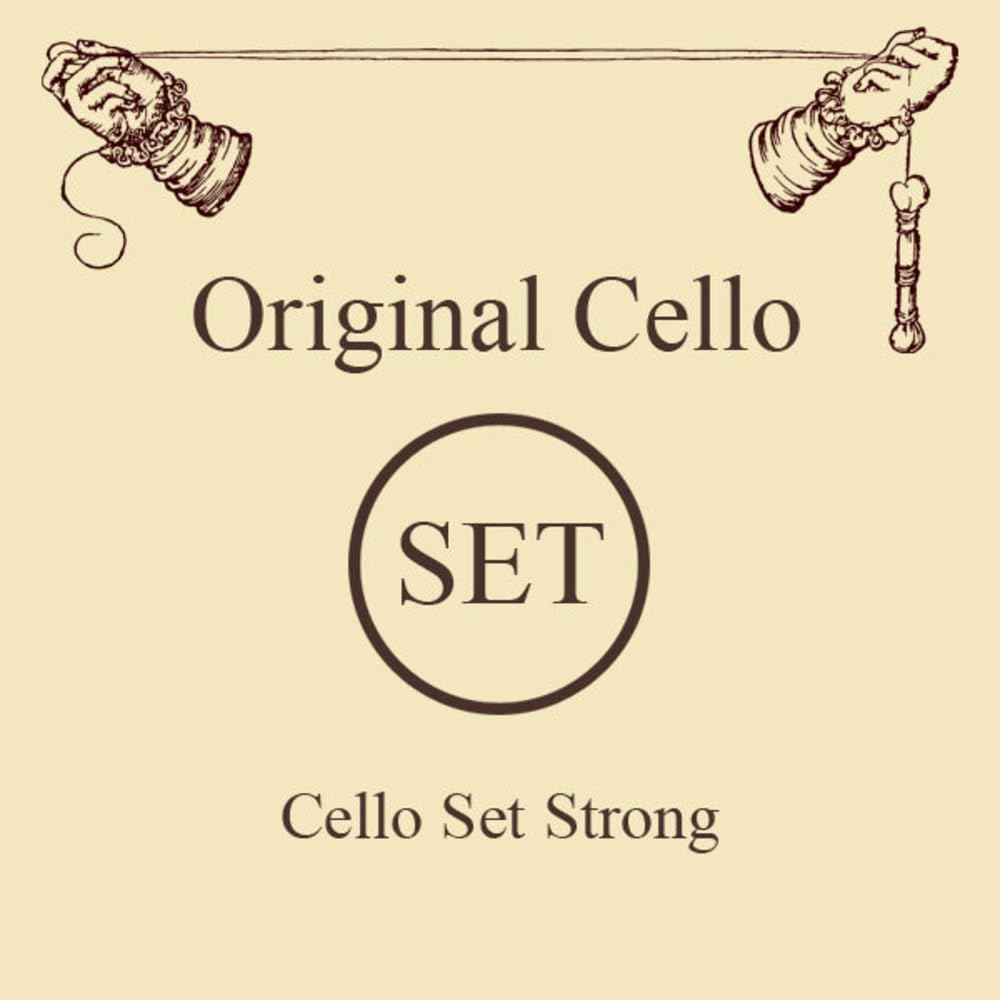 LARSEN STRINGS Cello Strings Original Set Strong