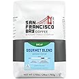 SF Bay Coffee DECAF Gourmet Blend 28 oz Bag, Ground Medium Roast, Swiss Water Process Decaffeinated