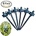 REARAND Plant Automatic Drip Watering Self Watering System Watering Spikes with Adjustable Flow Rate for Vacation Plant Watering （Packing 6）