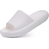 Comwarm Cloud Slide Sandals for Women Men Ultra Comfort Recovery Pillow Slippers Soft Summer Beach Shoes with Low Arch Support
