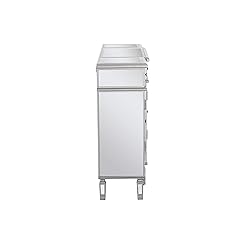 Powell Company Mirrored 4-Door 3-Drawer Console