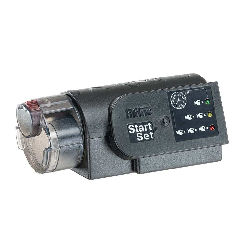 Hydor Automatic Feeder EKOMIXO for Aquariums, Fish Food, 90 ml, Max 3 Servings per Day