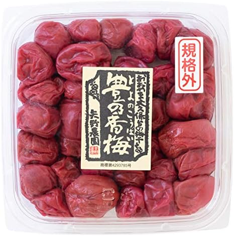 訳あり 豊の香梅 規格外 梅干し500g Amazon限定 梅 紫蘇 塩だけ