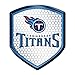 NFL Tennessee Titans Team Shield Automobile Reflector