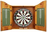 Imperial NCAA Dart Cabinet Set w/Steel Tip Bristle Dartboard.
