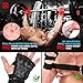 PRIM8 Workout Gloves with Wrist Support for Gym Workouts, Pull Ups, Cross Training, Weightlifting, Calisthenics, WOD, Exercise - Silicone Padding -Great Hand Grip & No Calluses (Black, M)