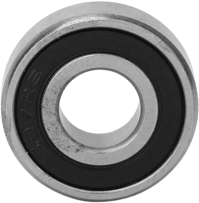 NITRIP 10pcs 697-2RS 698-2RS 699-2RS Rubber Sealed Deep Groove Ball Bearing Miniature Bearing(698-2RS)