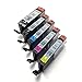 Canon PGI-270 Black and CLI-271 B/C/M/Y Black, Color Ink Cartridges, Combo 5/Pack (Bulk Packaging)