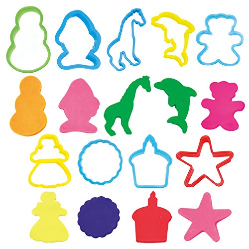 2 KIDDY+DOUGH+24+Piece+Animal+Shapes