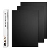 Non-Stick Oven Liners-3Pack-Large Heavy Duty Oven Liners Heat Resistant Fiberglass Fabric-Easy to Clean-Reduce Spills, Stuck Foods and Clean Up-Kitchen Friendly Cooking Accessory with FDA Approved